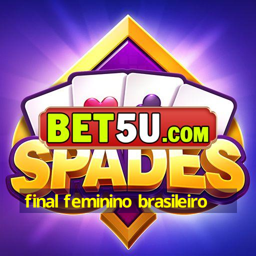 final feminino brasileiro